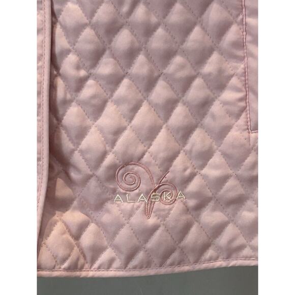 Gear for Sport Alaska Pink Quilted Button Up Jacket Women's size XL - Picture 2 of 4